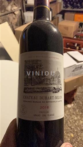 Bordeaux Pauillac Grand Cru Classé Duhart-Milon 2016