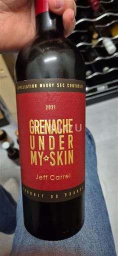 Rosellón Maury seco Jeff Carrel Grenache Under My Skin 2021