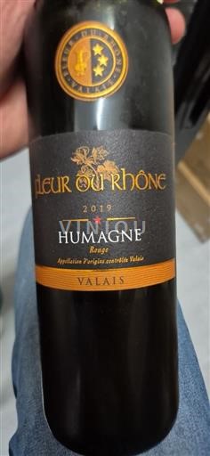 Wallis Nicht spezifiziert Fleur du Rhône Humagne 2019