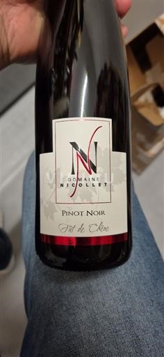 Elzas Pinot noir Domaine Nicollet Fût de Chêne 2022