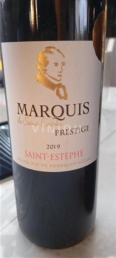 Bordeaux Saint-Estèphe Marquis de Saint-Estèphe Prestige 2019