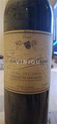 Vin Rouge sec Des Anges Château Alteirac 2000 France Languedoc Coteaux du Languedoc AOC