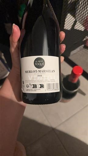 Languedoque Não especificado Le Petit Toqué Merlot-Marselan 2018