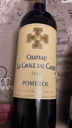 Bordeaux Pomerol Château La Croix du Casse 2012