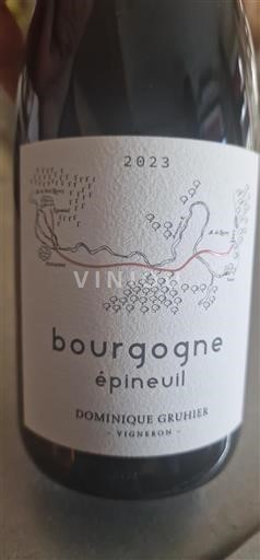 Borgogna Bourgogne Epineuil Dominique Gruhier 2023