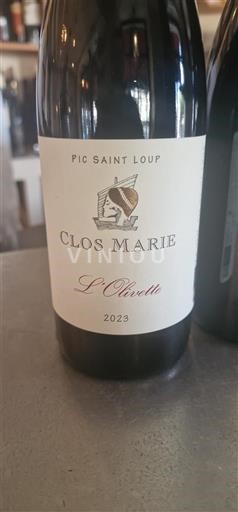 Languedoc Pic-saint-loup Clos Marie L'Olivette 2023