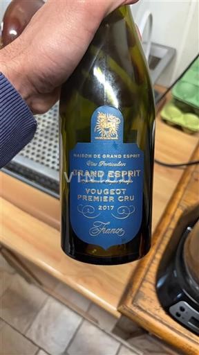 Burgundy Vougeot Premier Cru Maison de Grand Esprit Grand Esprit 2017