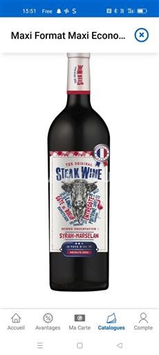 Languedoc-Roussillon Pays d'Oc Steak Wine 2023
