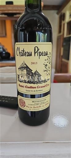 Bordeaux Saint-Émilion Grand Cru Grand Cru Château Pipeau 2013