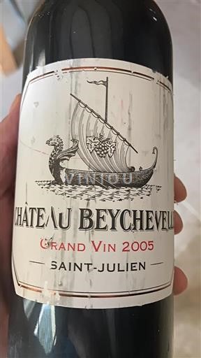 Bordeaux Saint-Julien Grand Cru Beychevelle Grand Vin 2005