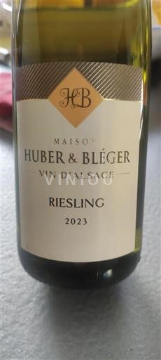 Alsace Grand Cru Huber & Bléger Riesling 2023