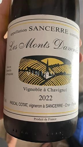 Loire-dalen Sancerre Pascal Cotat Les Monts Damnés 2022