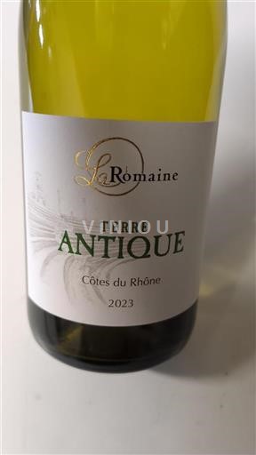Rhônen laakso Côtes-du-rhône La Romaine Terre Antique 2023