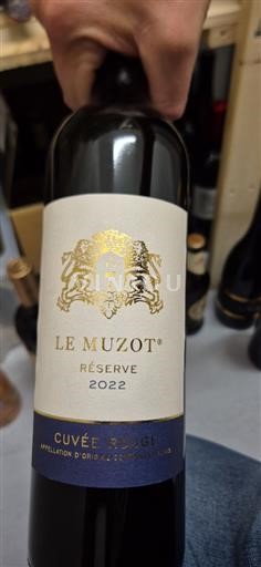 Valais Ikke specificeret Le Muzot Réserve rouge 2022