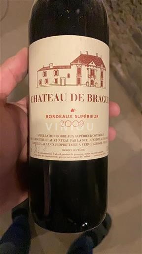 Bordeaux Bordeaux supérieur Château Brague 2009