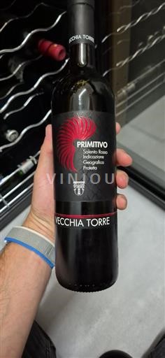 Puglia Salice Salentino Vecchia Torre Primitivo 2019