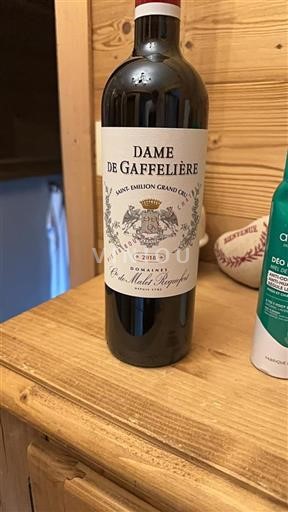 Bordeaux Saint-Émilion Grand Cru Dame de Gaffelière 2018