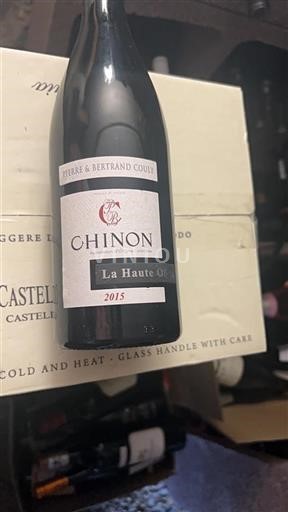 Vallée de la Loire Chinon Pierre & Bertrand Couly La Haute Olive 2015