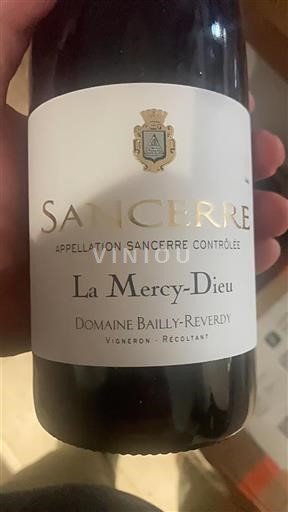 Valle della Loira Sancerre Domaine Bailly-Reverdy La Mercy-Dieu 2020