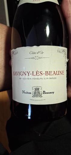 Borgogna Savigny-lès-Beaune Nuiton Beaunoy 2014