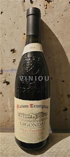 Rhônetal Gigondas Maison Trintignant Les Parties 2018