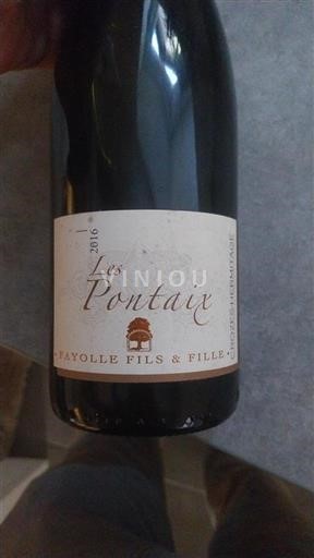 Valle del Rodano Crozes-Hermitage Fayolle Fils & Fille Les Pontaix 2016