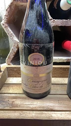 Bourgogne Hautes Côtes de beaune Antoine Barrier 2018