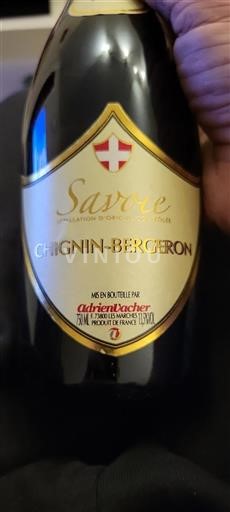 Savoie et Bugey Chignin-Bergeron Adrien Vacher 2020