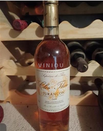 Jihozápad Jurançon Clos Thou Suprême de Thou 2004