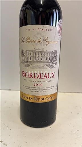 Bordeaux La Pierre de Peyssard 2019