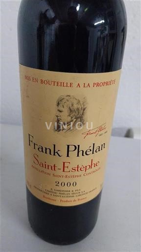 Bordeaux Saint-Estèphe Château Phélan Ségur Frank Phélan 2000