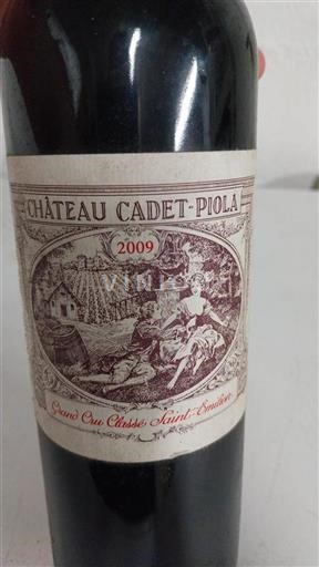 Bordeaux Saint-Émilion Grand Cru Château Cadet-Piola 2009