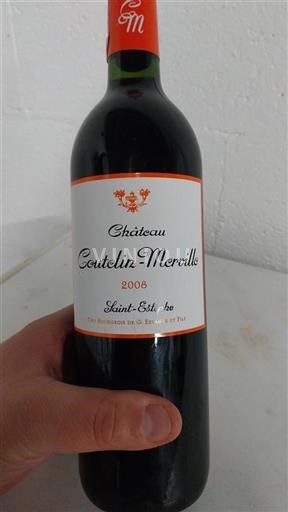 Bordeaux Saint-Estèphe Cru Bourgeois Château Coutelin-Merville 2008