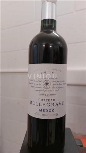 Bordeaux Médoc Cru Bourgeois Château Bellegrave 2018
