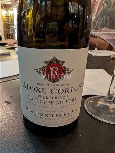 Borgogna Aloxe-Corton Premier Cru Remoissenet Père & Fils La Toppe au Vert 2022