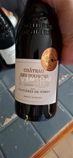 Vallée du Rhône Costières-de-nîmes Château Des Sources 2017