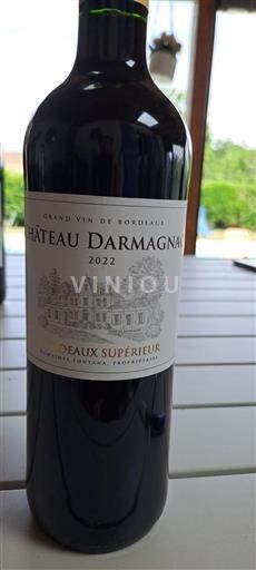 Bordeaux Bordeaux Supérieur Château Darmagnac 2022