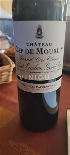 Bordeaux Saint-Émilion Grand Cru Grand Cru Classé Château Cap de Mourlin 2012