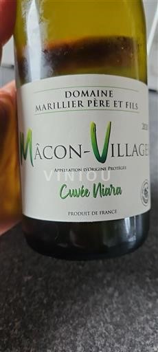 Burgundy Mâcon and Mâcon-Villages Domaine Marillier Père et Fils Niara 2020