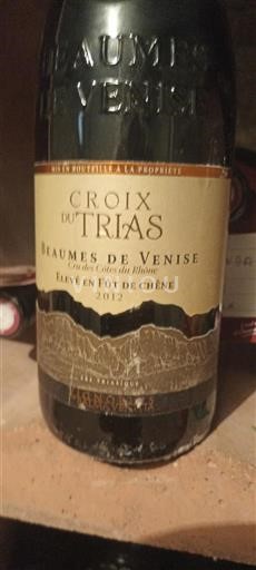 Rhônevallei Beaumes de Venise Vignobles Alain Ignace Croix du Trias 2012