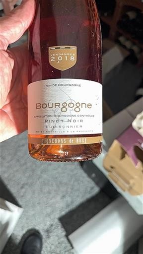 Vin Rosé sec Buissonnier Vignerons de Buxy 2018 France Bourgogne