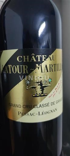 Bordeaux Pessac-Léognan Grand Cru Château Latour-Martillac 2014