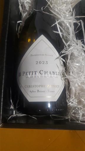 Burgundi Petit-chablis Christophe Patrice 2023