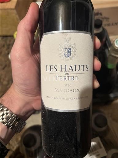 Bordeaux Margaux Tertre Les Hauts du Tertre 2016