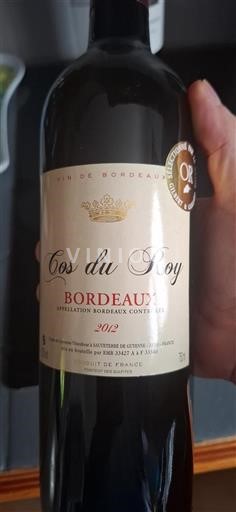 Bordeaux Cos du Roy 2012
