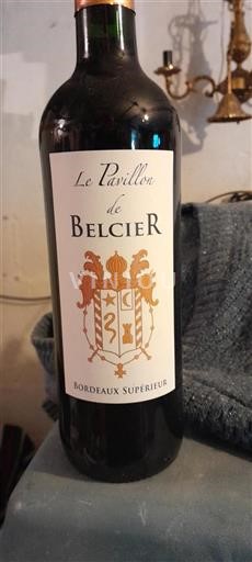 Bordeaux Bordeaux Supérieur Belcier Le Pavillon de Belcier Icke årgångsbetecknad