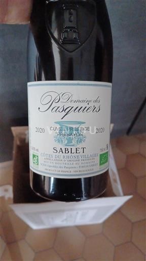 Údolí Rhôny Nespecifikováno Domaine Des Pasquiers Prestige "Prebayon" 2020