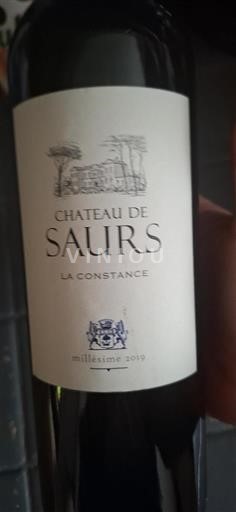 Sydväst Gaillac Château Saurs La Constance 2019