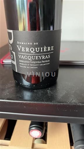 Valle del Rodano Vacqueyras Domaine Verquière Senza annata