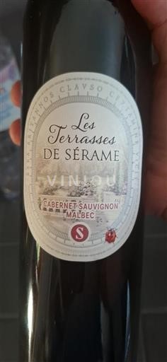Languedoc Määrittelemätön Les Terrasses de Sérame Cabernet Sauvignon Malbec 2020